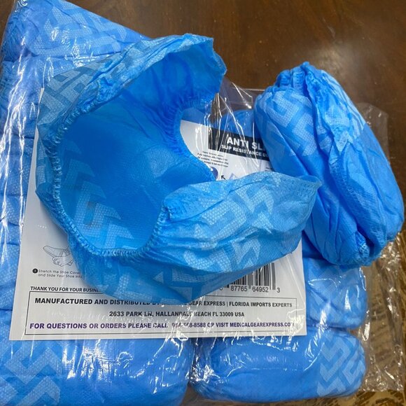 2000 Disposable Shoe boot Covers Anti Slip Medical Booty Thick Durable OSFA - Picture 8 of 10